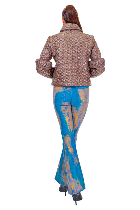 Jacheta fas cu broderie